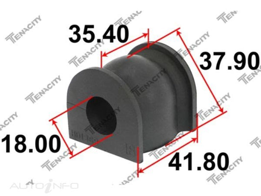 SWAY BAR MOUNT FRONT HONDA 04-42581