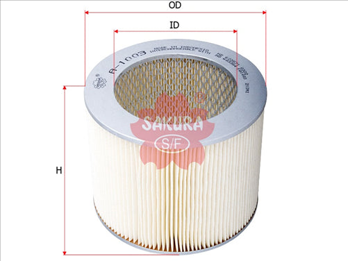 Sakura AIR FILTER FITS A322 WA322 FA3029 A-1003 FA-1003
