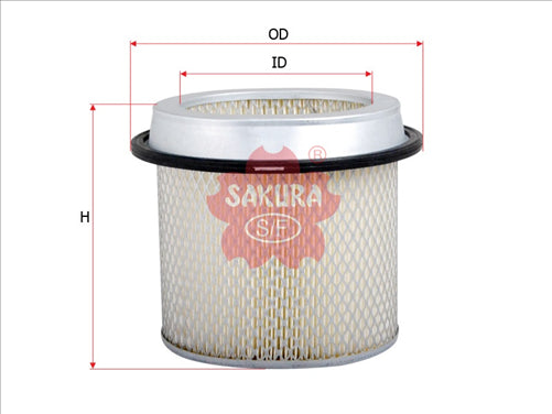 Sakura AIR FILTER FITS A452 WA452 FA3078 A-1016 FA-1016