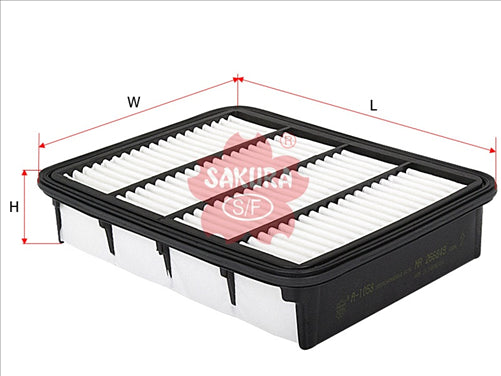Sakura AIR FILTER FITS A1408 WA1032 FA3280 A-1058 FA-1058