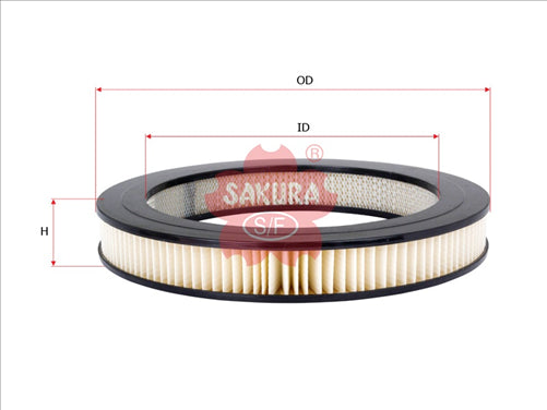 Sakura AIR FILTER FITS A338 WA338 FA3116 A-1111 FA-1111