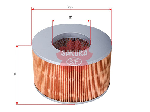 Sakura AIR FILTER FITS A1402 WA1004 FA3017 A-1157 FA-1157