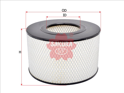Sakura AIR FILTER FITS WA5030 FA3515 A-1158 17801-58030 FA-1158