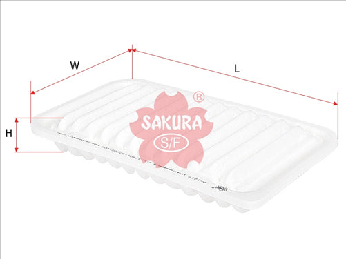 Sakura AIR FILTER FITS A1442 WA1121 FA3397 A-1219 FA-1219