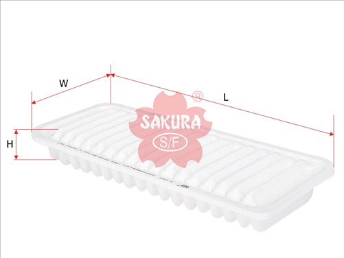 Sakura AIR FILTER FITS WA1162 FA3441 A-1223 FA-1223