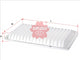 Sakura AIR FILTER FITS A1781 17801-78110 FA-1225