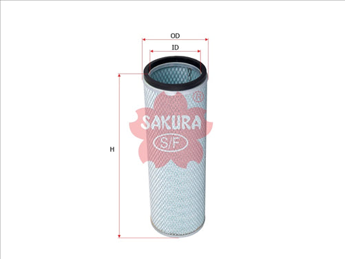 Sakura AIR FILTER FITS HDA5457 WA1130 FA3169 A-1307 FA-1307