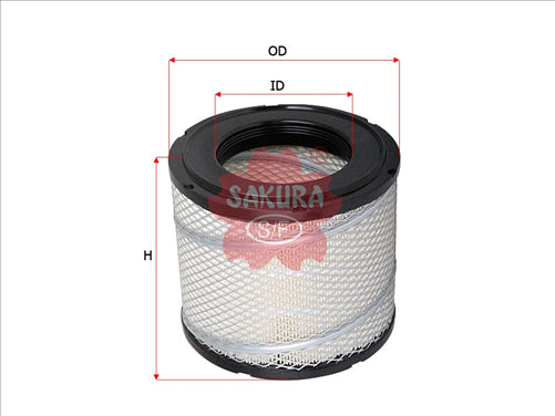 Sakura AIR FILTER FITS WA5252 HDA5973 13780-54E00 FA-13570