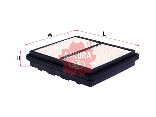Sakura AIR FILTER FITS A1249 WA885 FA3198 A-1613 FA-1613
