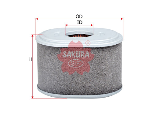 Sakura AIR FILTER FITS FA3185 A-1637 FA-1637