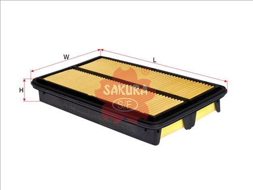 Sakura AIR FILTER FITS A1570 WA5093 17220-RRA-A00 FA-1666