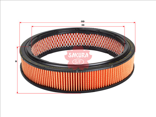 Sakura AIR FILTER FITS A358 WA358 FA3125 A-1710 FA-1710