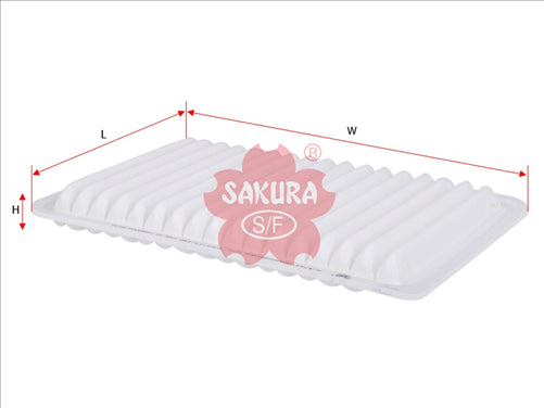 Sakura AIR FILTER FITS A1524 WA1160 FA3423 A-1762 FA-1762