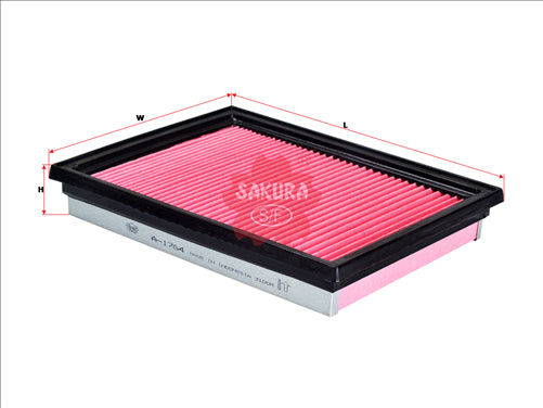 Sakura AIR FILTER FITS A1600 A1552 A-1764 WA1183 FA-1764