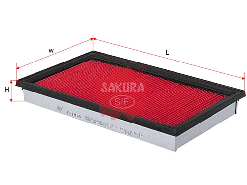 Sakura AIR FILTER FITS A360 WA360 FA3454 A-1818 FA-1818