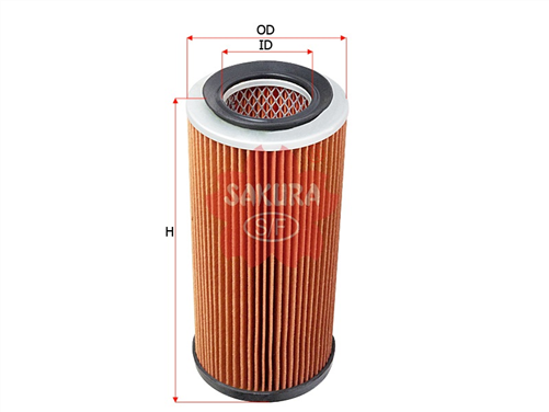 Sakura AIR FILTER FITS HDA5858 WA1000 FA3081 A-1856 FA-1856