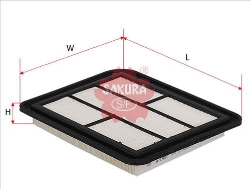 Sakura AIR FILTER FITS A1475 WA1161 FA3447 A-1957 FA-1957
