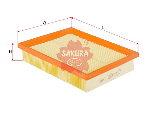Sakura AIR FILTER FITS A1694 WA1098 A-21050 FA-21050