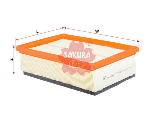 Sakura AIR FILTER FITS A1601 WA5002 A-21060 FA-21060