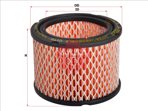 Sakura AIR FILTER A-2255 FA3504 FA-2225