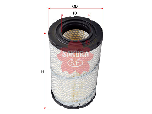 Sakura AIR FILTER FITS WCA8071 A-22300 FA-22300