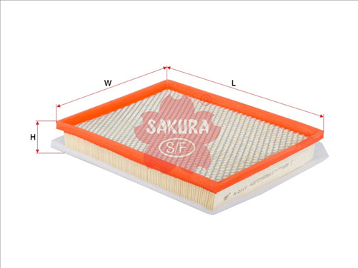 Sakura AIR FILTER FITS A1573 WA5073 A-2317 FA-2317