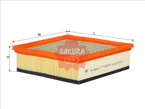 Sakura AIR FILTER FITS A1612 WA5049 A-24210 FA-24210