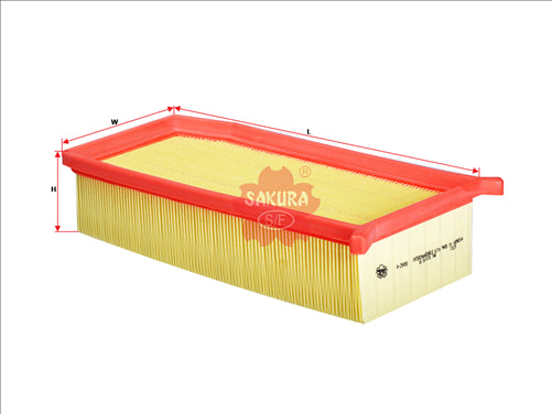 Sakura AIR FILTER FITS A1853 WA5347 165467674 165467674R FA-25490
