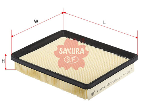 Sakura AIR FILTER FITS A1410 WA1045 FA3412 A-2818 FA-2818