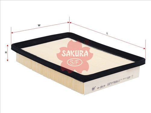 Sakura AIR FILTER FITS A1446 WA1088 FA3384 A-2819 FA-2819