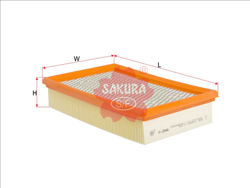 Sakura AIR FILTER FITS A1595 WA1109 A-2846 FA-2846