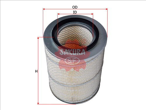 Sakura AIR FILTER FITS WA5259 A-2908 FA3626 96181263 FA-28650