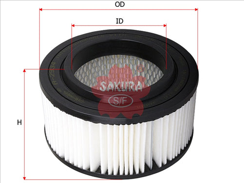 Sakura AIR FILTER FITS WA5024 FA3478 A-2934 FA-2934
