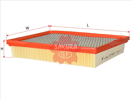 Sakura AIR FILTER FITS A1721 WA5017 A-2936 FA-2936