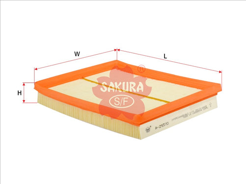 Sakura AIR FILTER FITS A1789 WA5108 A-29370 FA-29370
