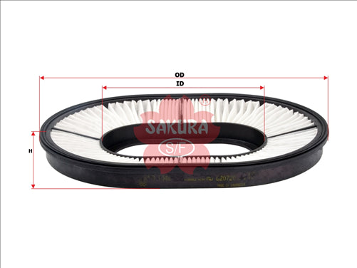 Sakura AIR FILTER FITS A1482 WA5191 FA-3007