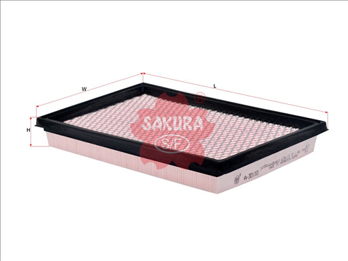 Sakura AIR FILTER FITS A1599 WA5014 A-30110 FA-30110
