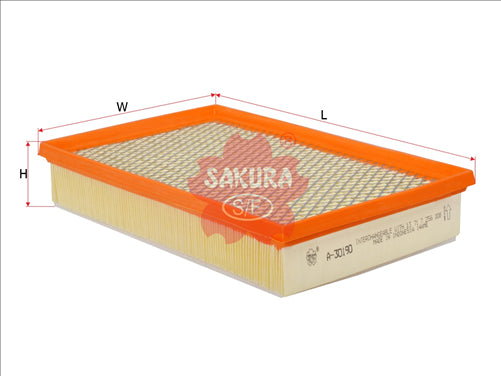 Sakura AIR FILTER FITS A1741 WA5255 BMW E65 E66 N62 V8 FA-30190