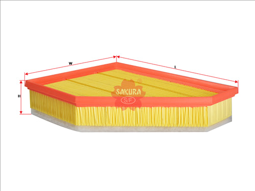 Sakura AIR FILTER FITS A1756 WA5718 C30135 E1004L FA-30250