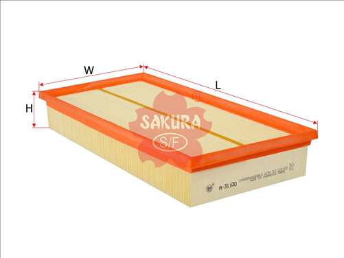 Sakura AIR FILTER FITS A1718 WA5107 A-31100 7L0129620 FA-31100