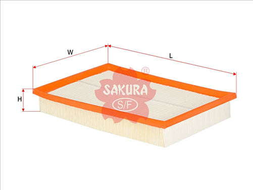 Sakura AIR FILTER FITS A1712 WA5190 49122 PA4396 C36188 FA-31190