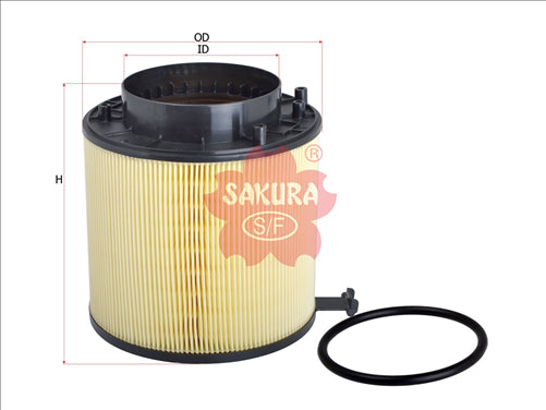 Sakura AIR FILTER FITS WA5271 8K0133843E FA-31210