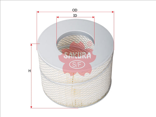 Sakura AIR FILTER FITS A1751 WA1195 FA3548 A-3370 FA-3370