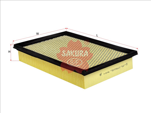 Sakura AIR FILTER FITS A1876 WA5364 178010L040 FA-33740