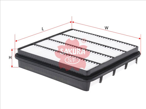 Sakura AIR FILTER FITS A1634 WA5112 A-33810 FA-33810