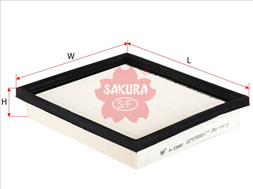 Sakura AIR FILTER FITS A1752 WA5214 A-33880 FA-33880