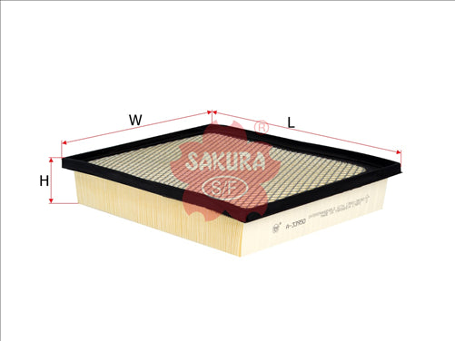 Sakura AIR FILTER FITS A1812 WA5195 A-33950 FA-33950