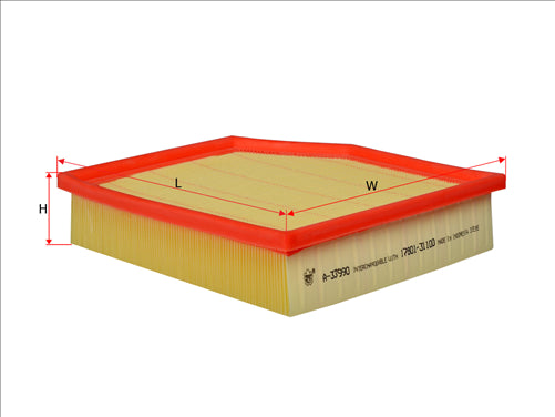 Sakura AIR FILTER FITS A1848 WA5277 FA-33990