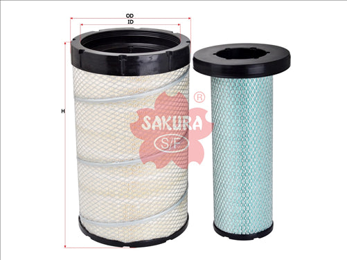 Sakura AIR FILTER FITS AA90138 4058797 FA-38230-S