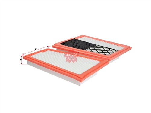 Sakura AIR FILTER SET FITS A1867 WA5117 FA-53950-S